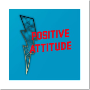 POSITIVE ATTITUDE Posters and Art